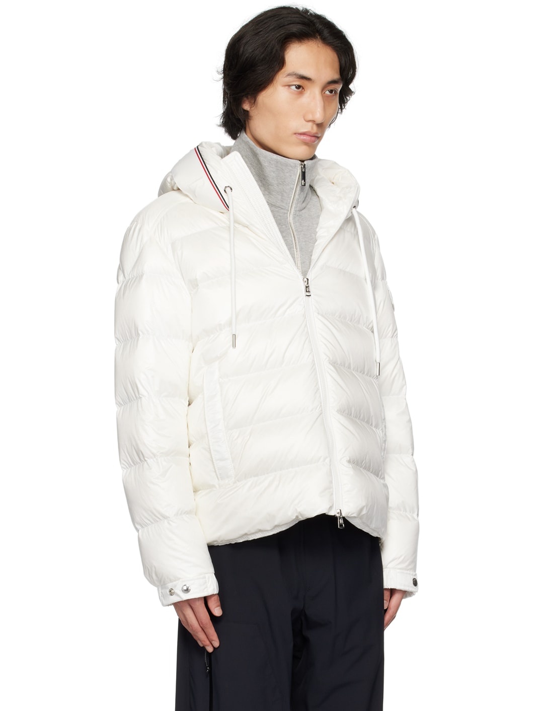 White Pavin Short Down Jacket - 2