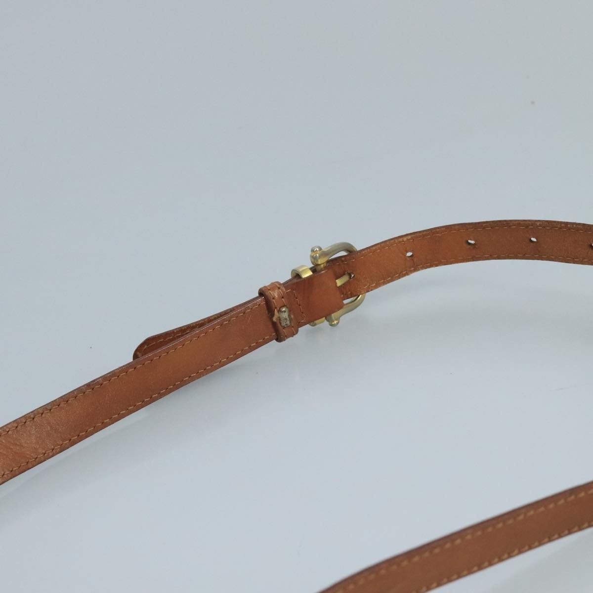 CELINE Macadam Canvas Shoulder Bag Pvc Leather Brown - 8