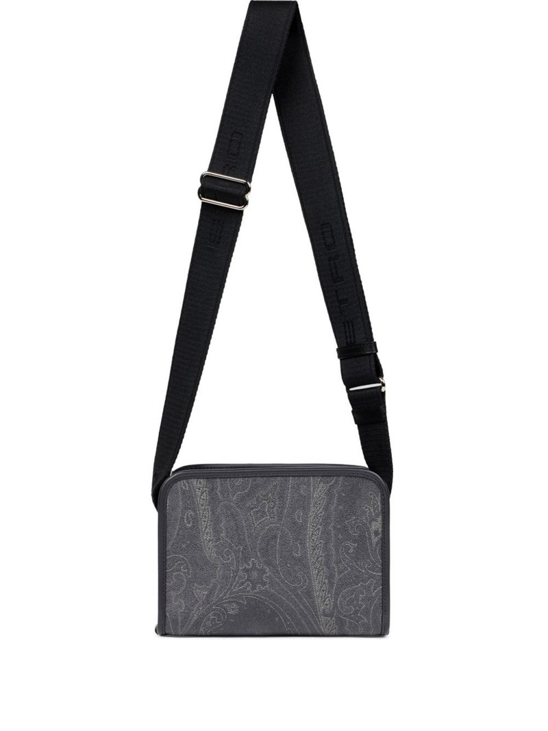 paisley-pattern messenger bag 1