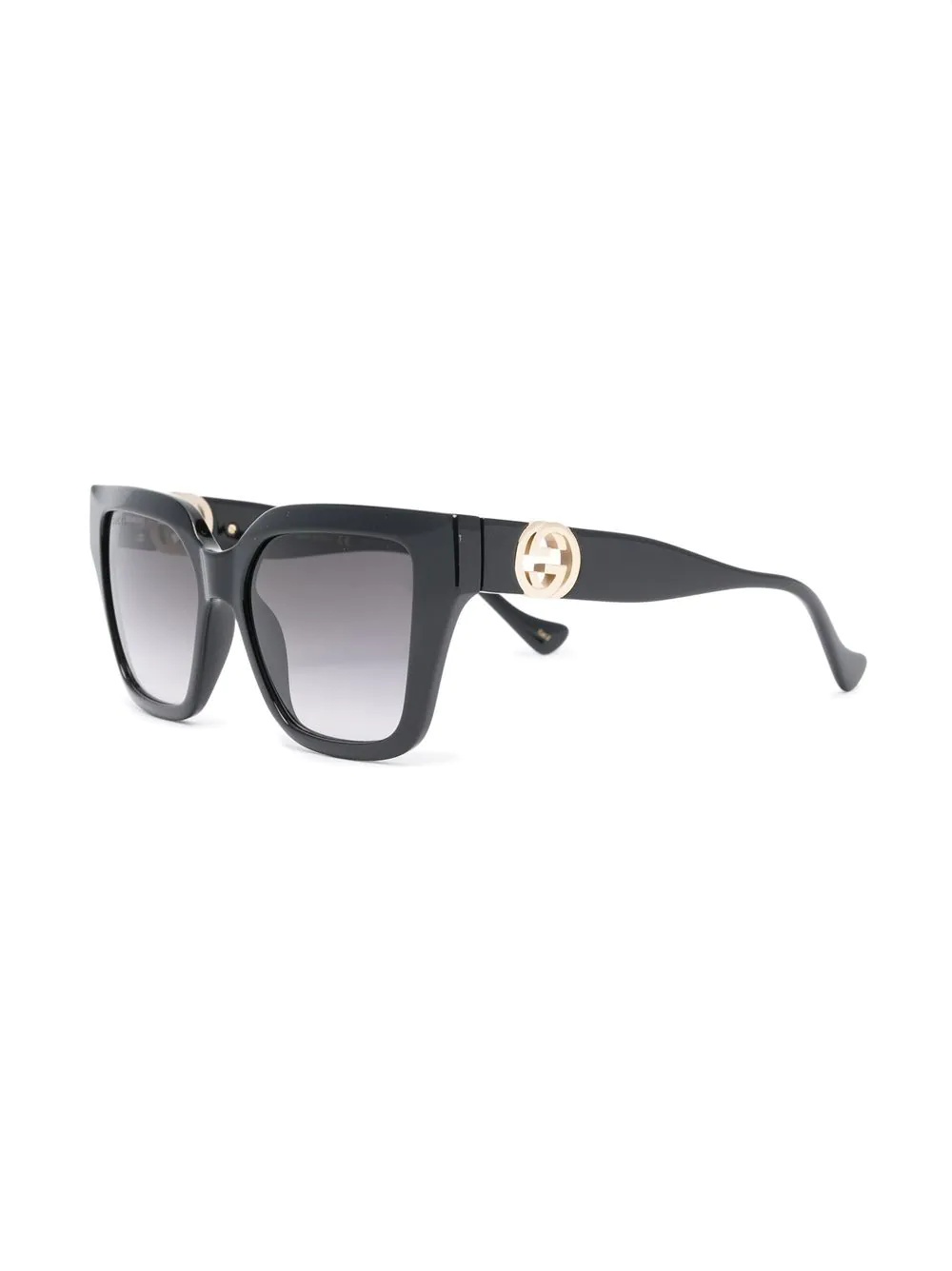 logo square-frame sunglasses - 2