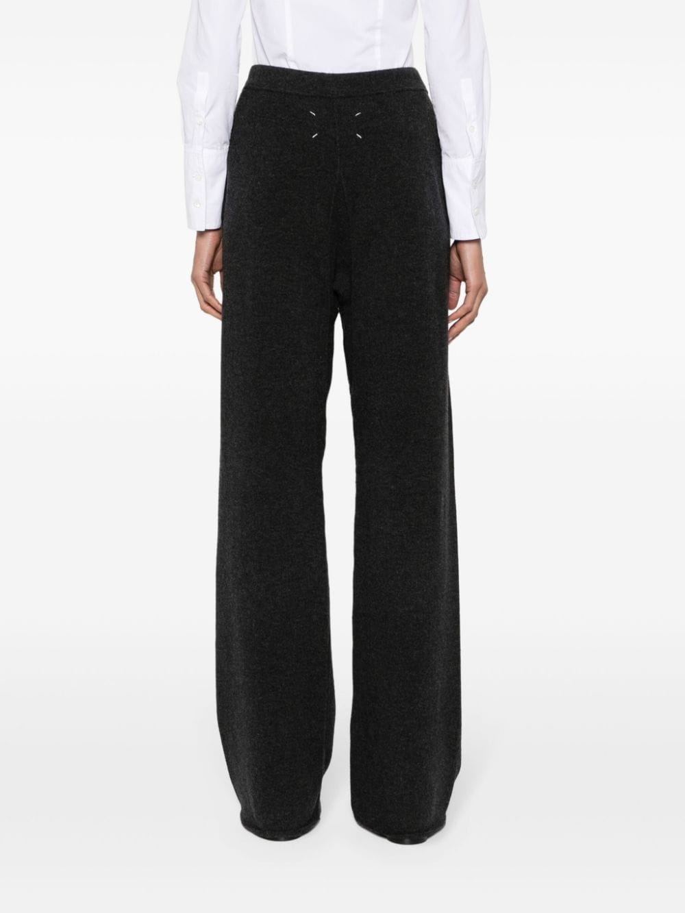 wool-cashmere trousers - 4