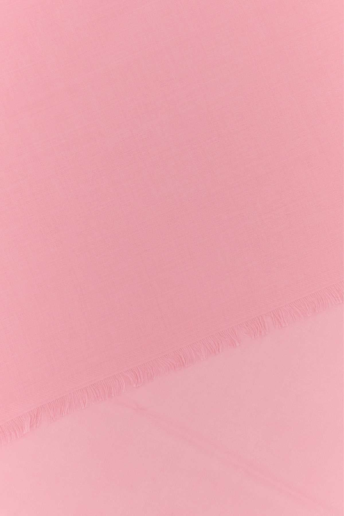 Alexander Mcqueen Women Pink Wool Blend Foulard - 2