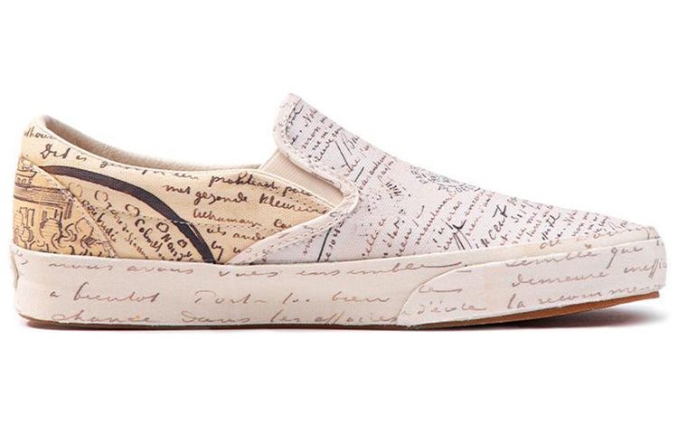 (WMNS) Vans Slip-On 'Van Gogh Letters' VA38F7U7T - 2