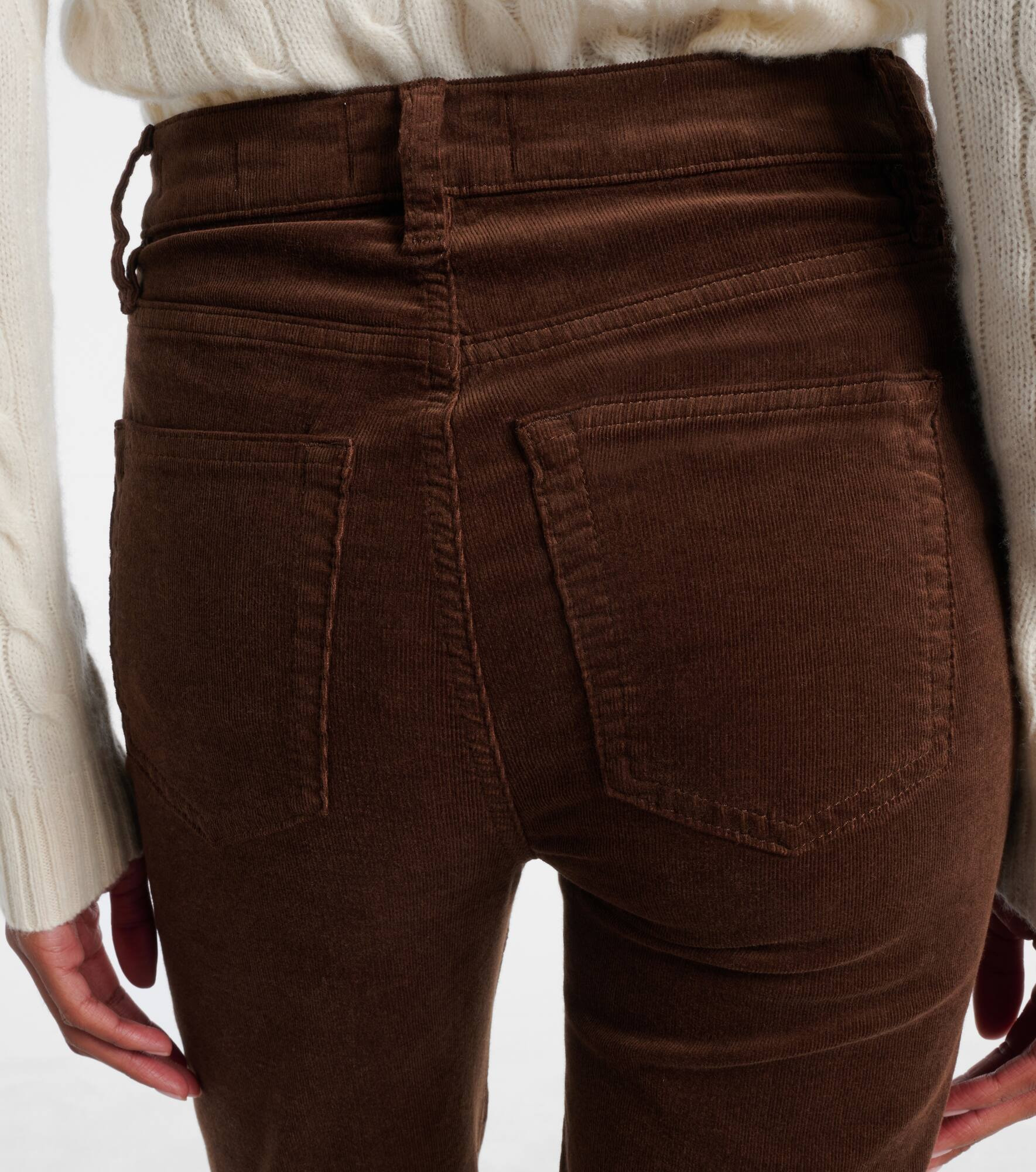 Le Sleek mid-rise straight jeans - 5