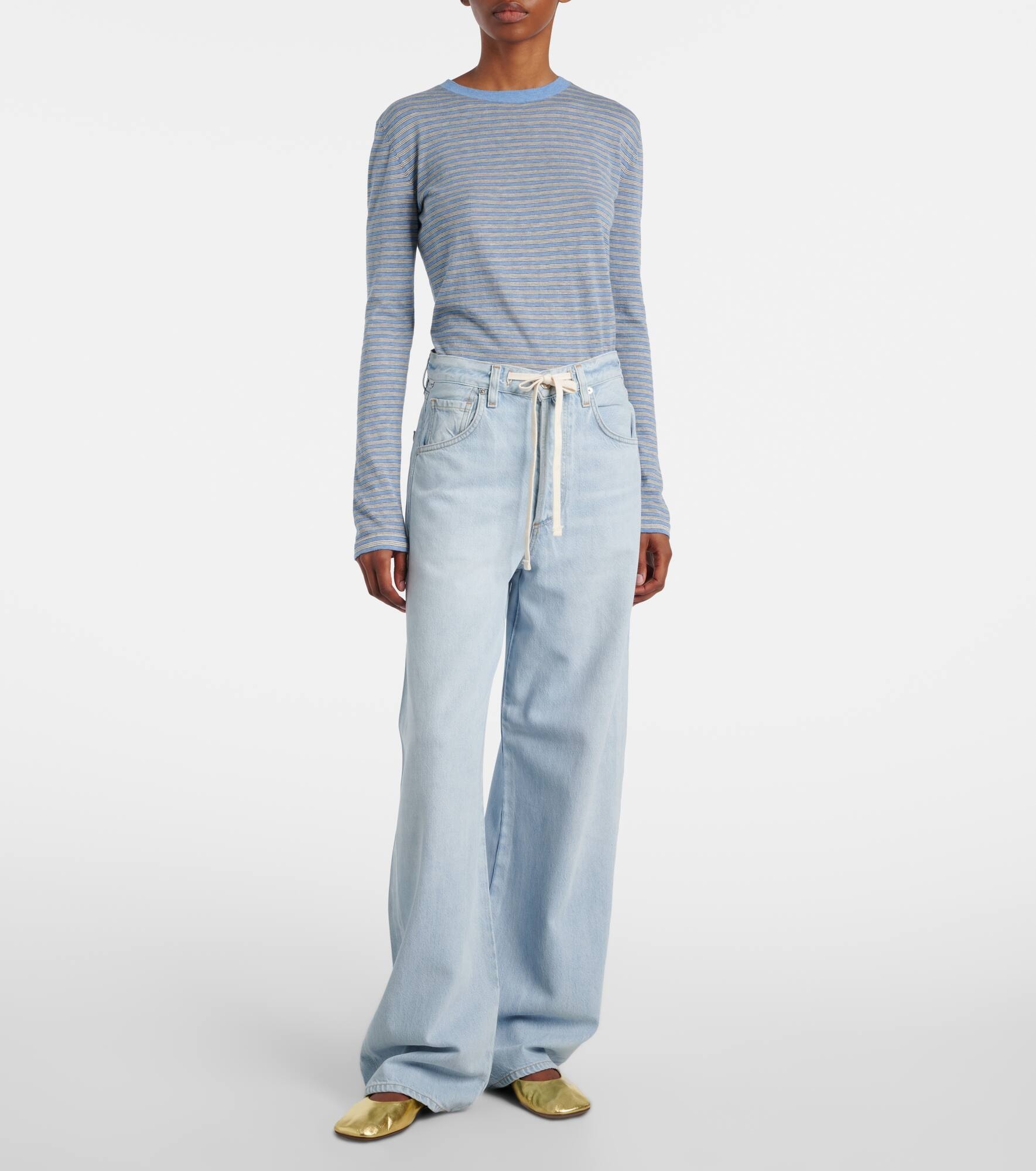 Brynn low-rise wide-leg jeans - 7