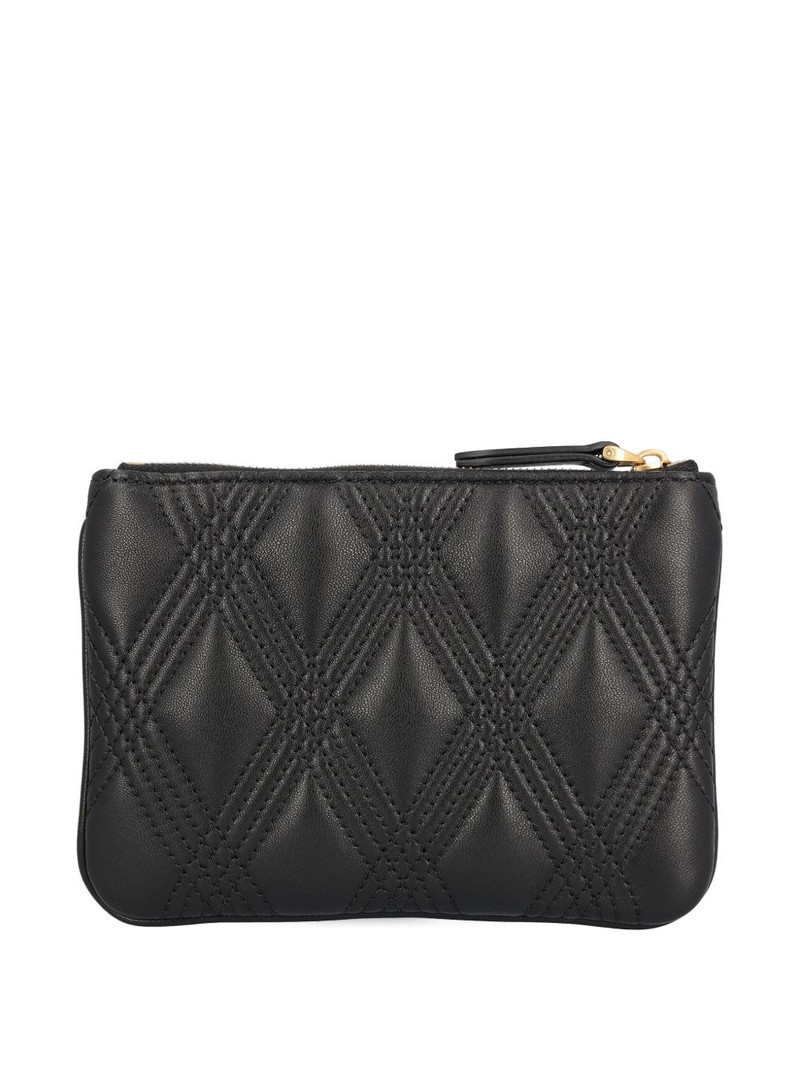 Valentino V-logo quilted clutch outlook