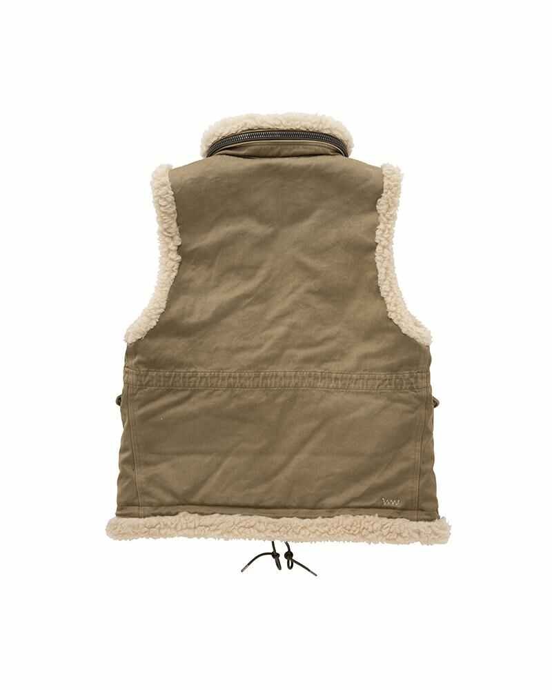 MIL BOA VEST W KHAKI - 2