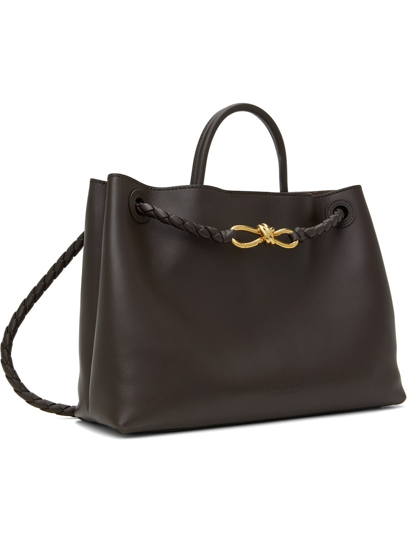 Bottega Veneta Brown Medium Andiamo Bag outlook