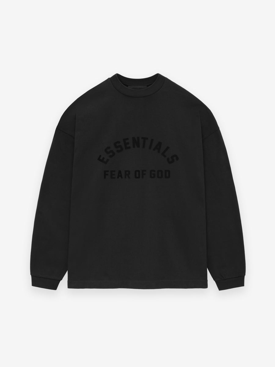 ESSENTIALS HEAVY L/S TEE - 1