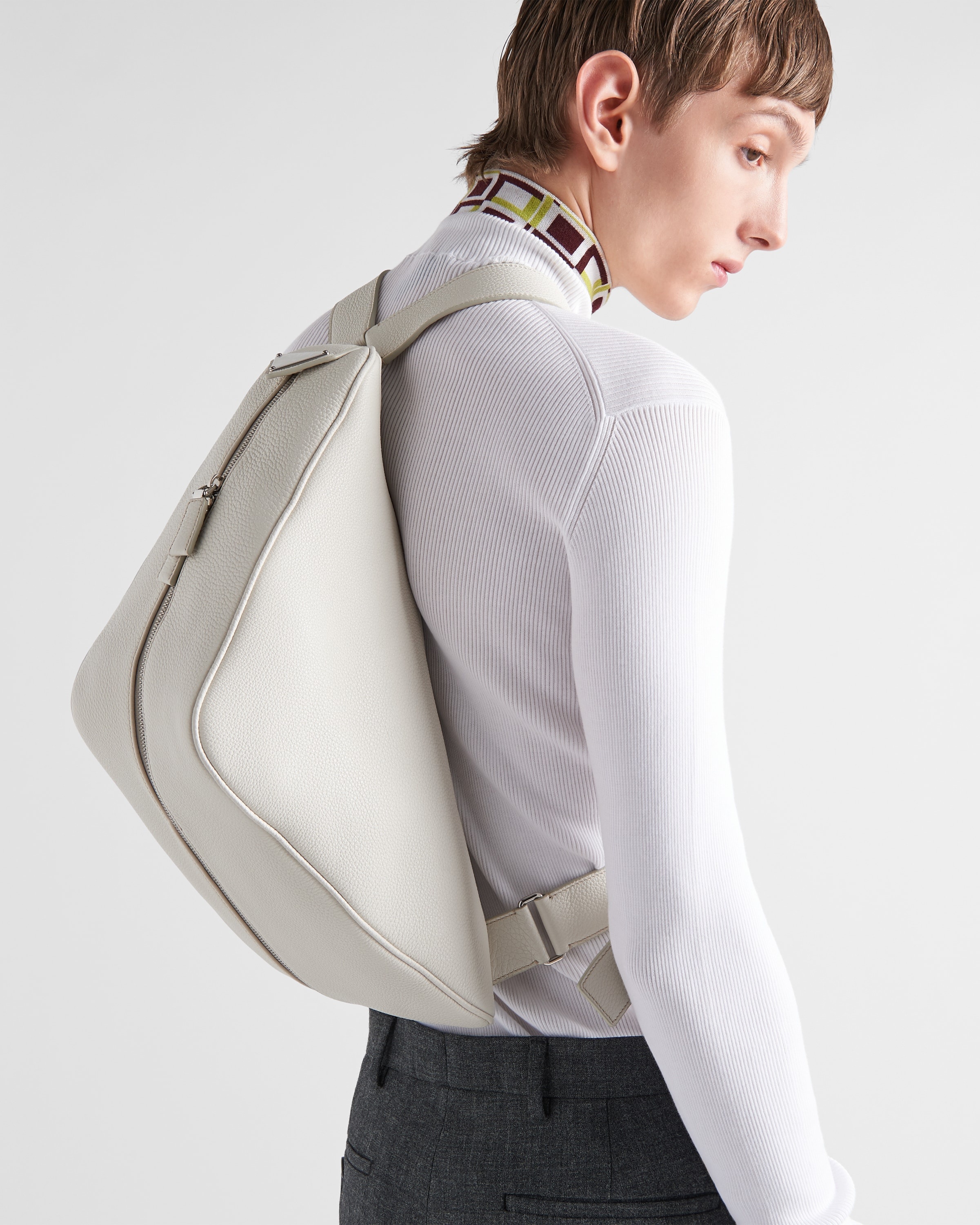 Leather backpack - 7