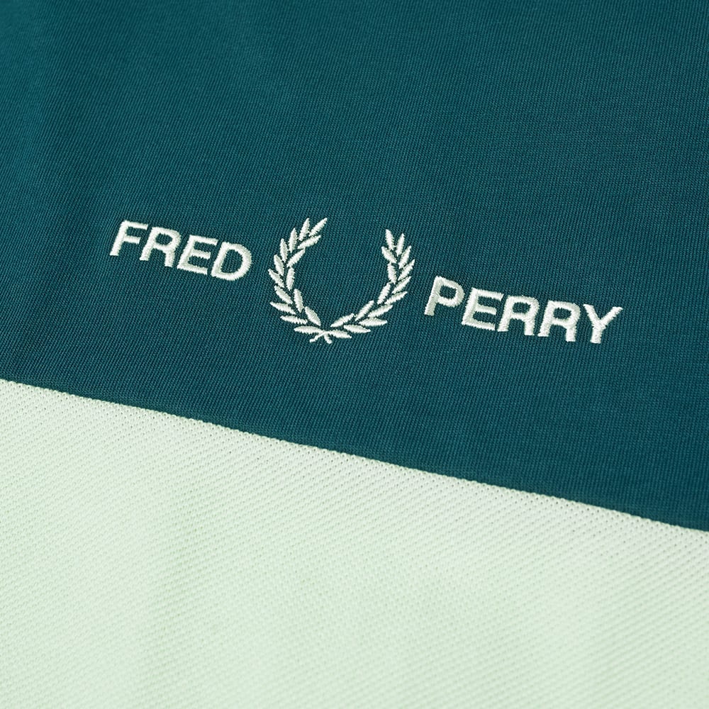 Fred Perry Striped Panel Tee - 2