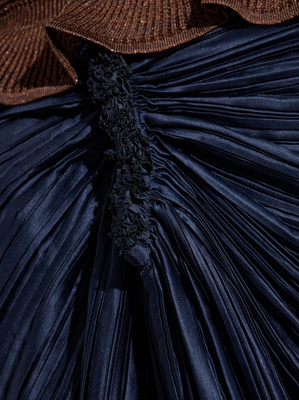 pleated draped skirt - 5