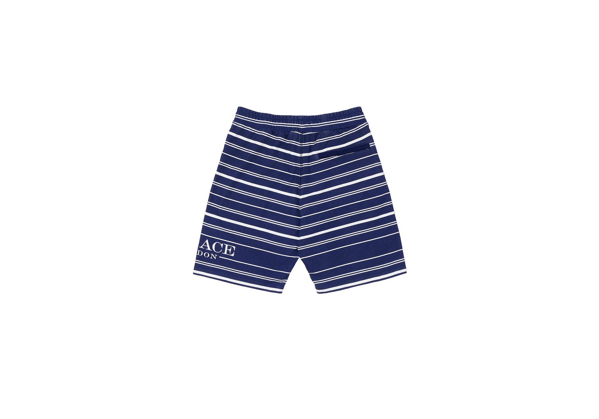 PRINTED STRIPE SHORTS NAVY - 3
