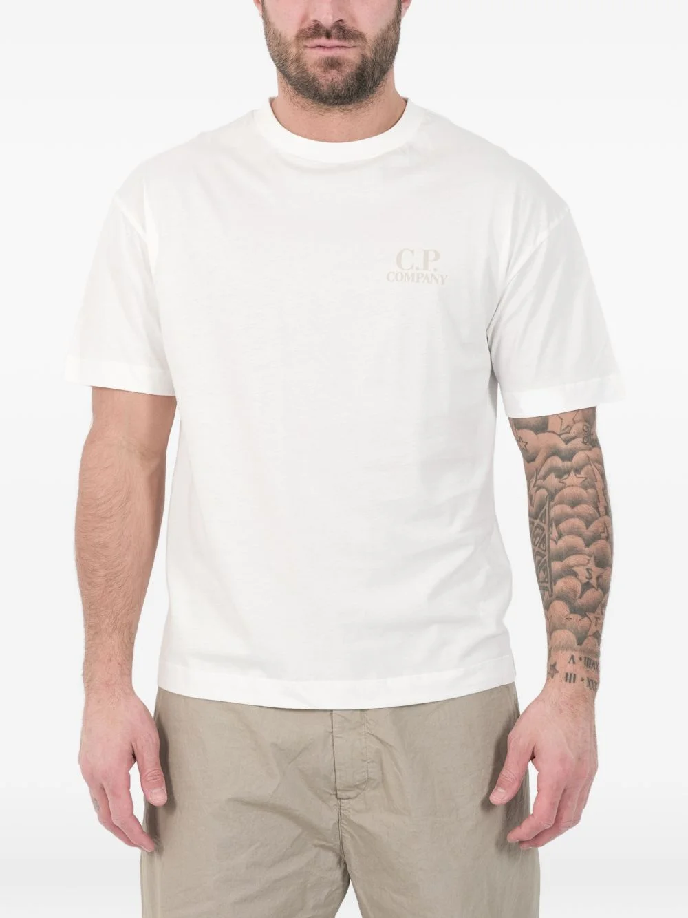 logo detail T-shirt - 1