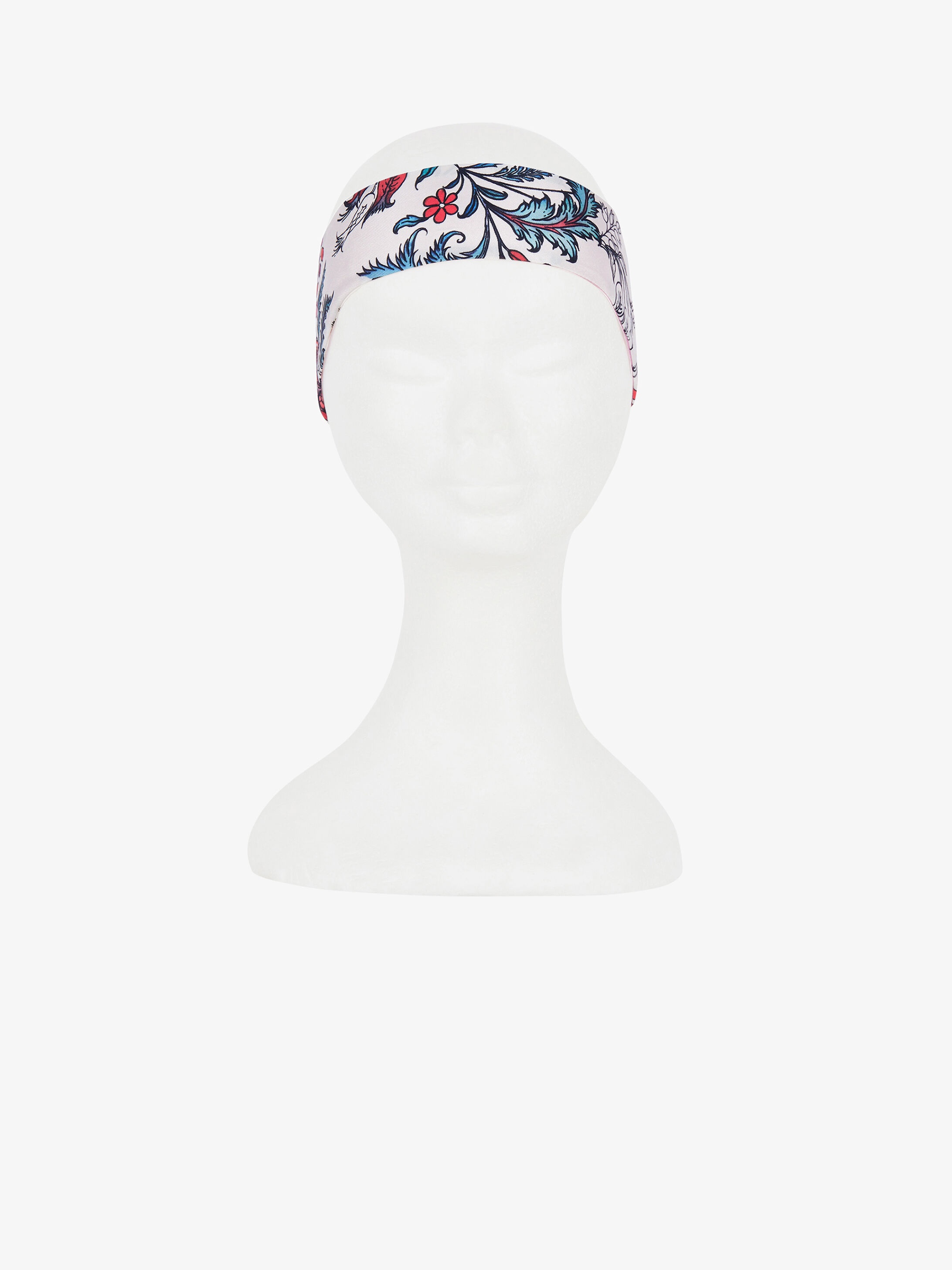 GIVENCHY headband in floral printed silk - 5