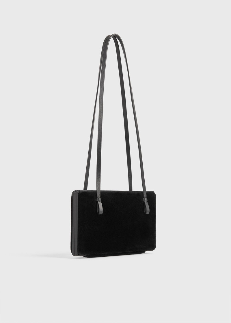Cocktail velvet bag black 5