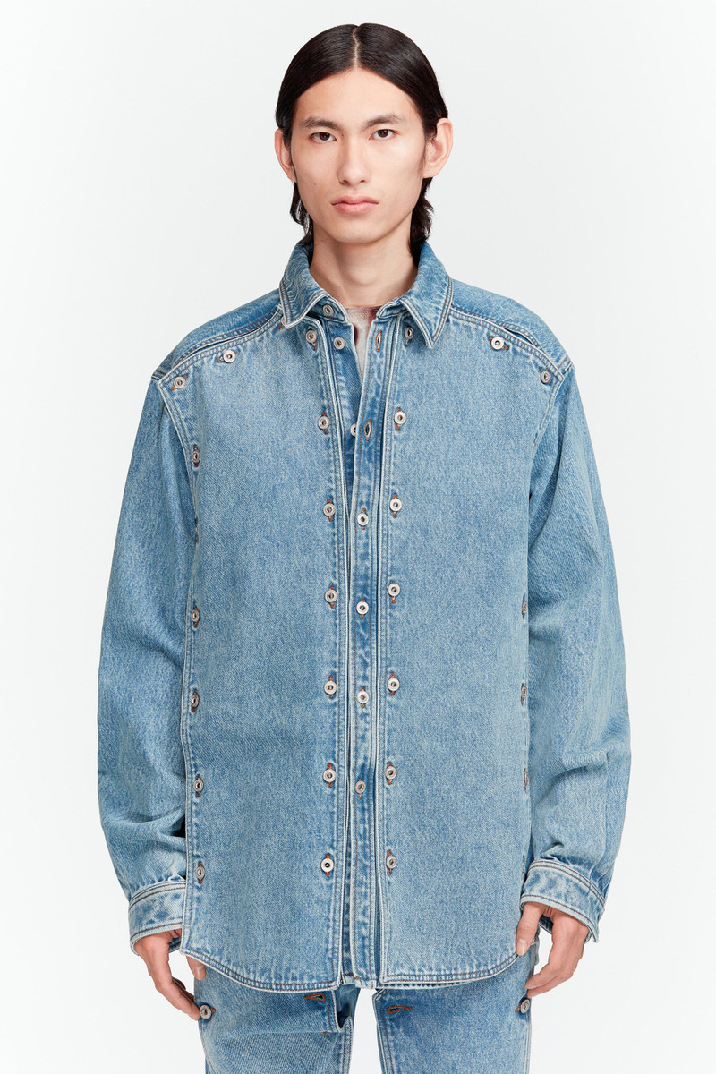 Snap Off Denim Shirt 4