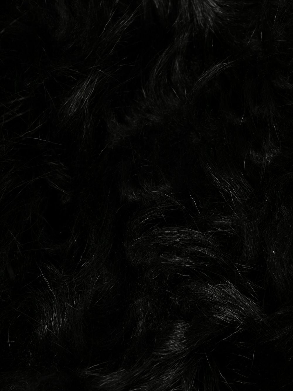 shearling button-up coat - 6
