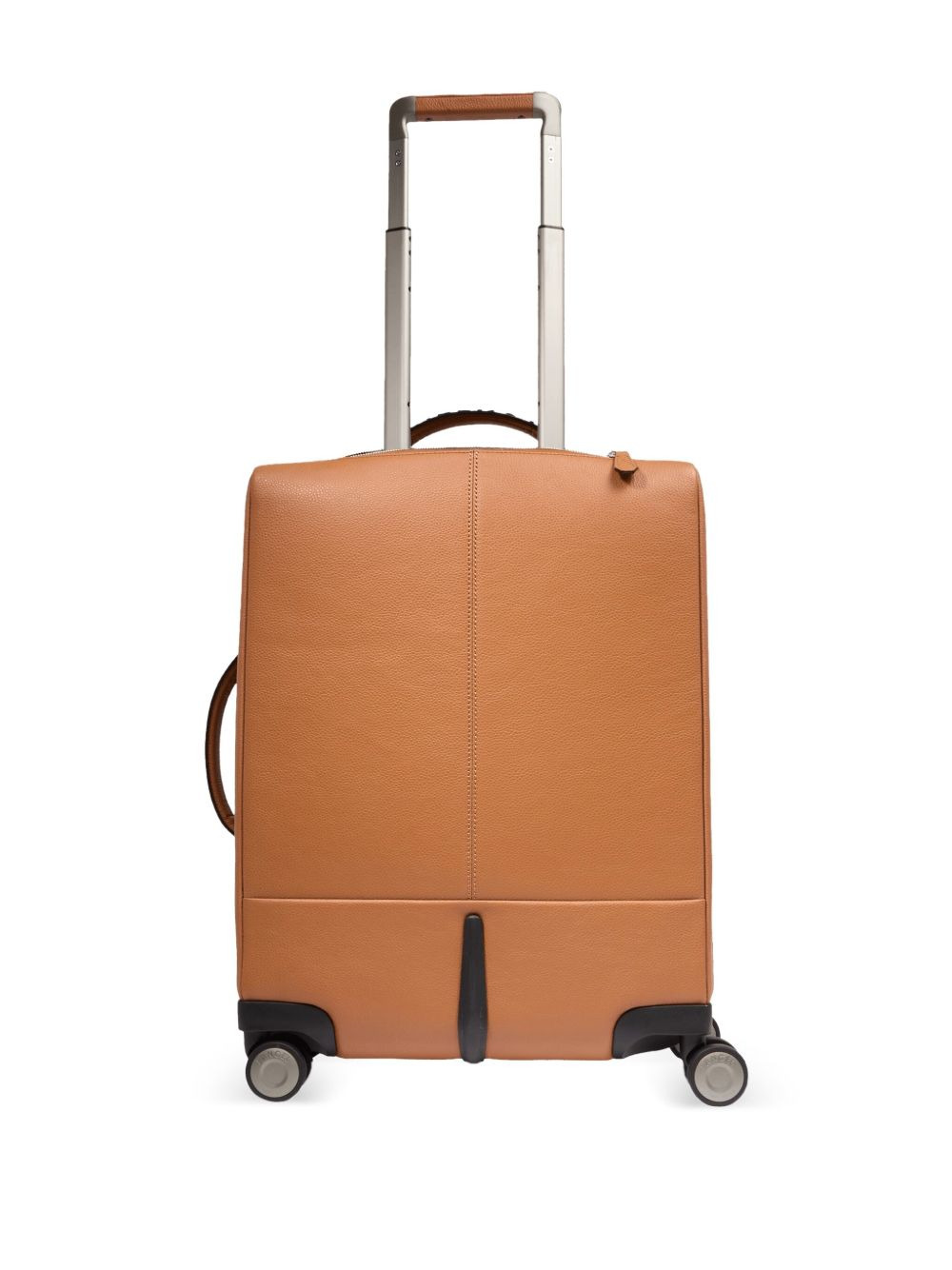 leather logo-plaque suitcase - 2