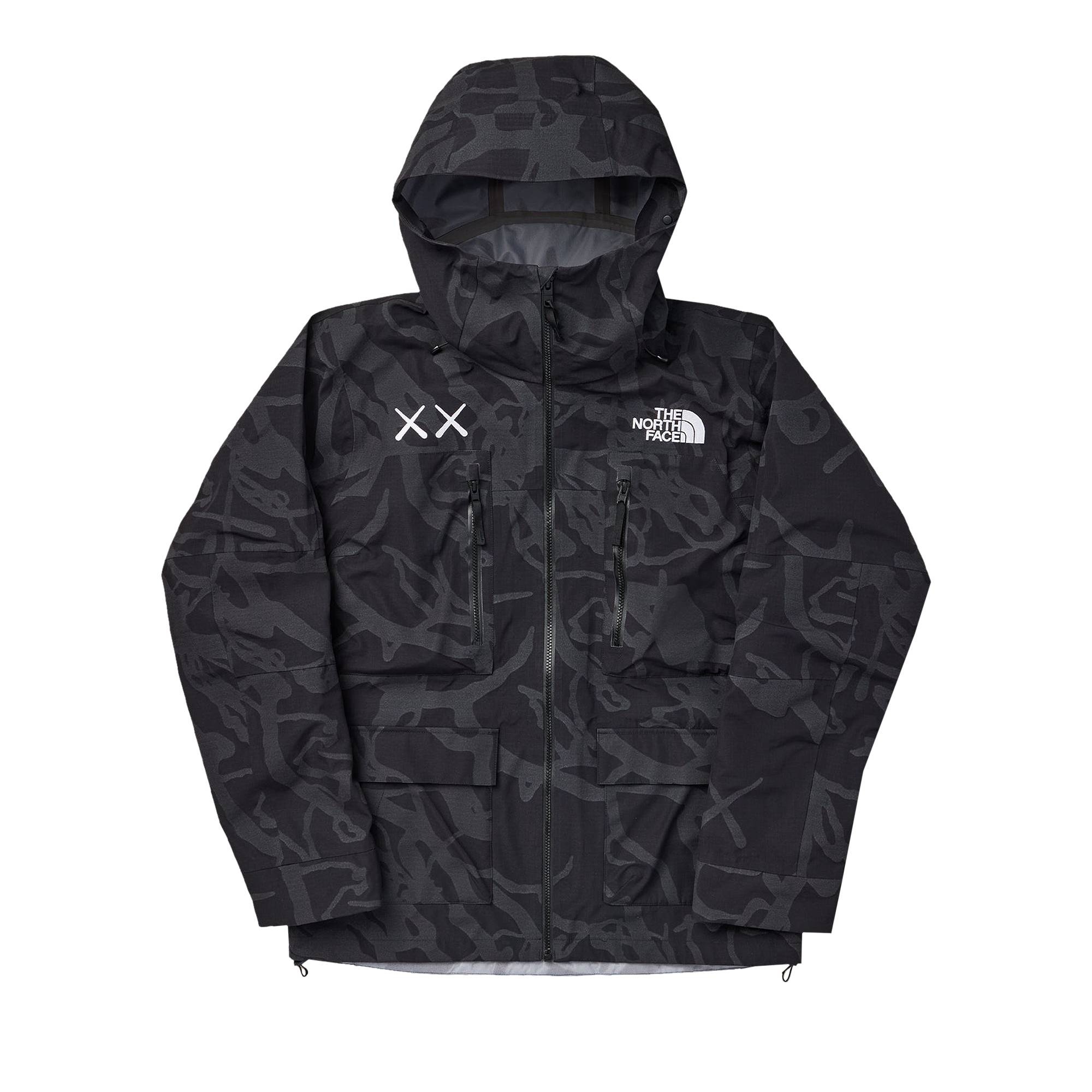 The North Face x KAWS Freeride Jacket 'Black Dragline Print' - 1