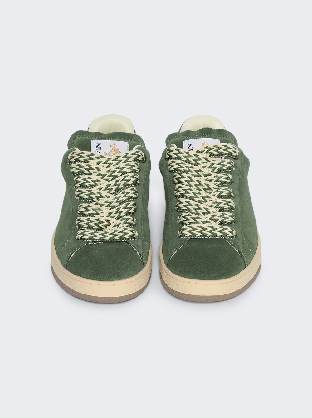 Lite Curb Low Top Sneakers Dark Green - 3