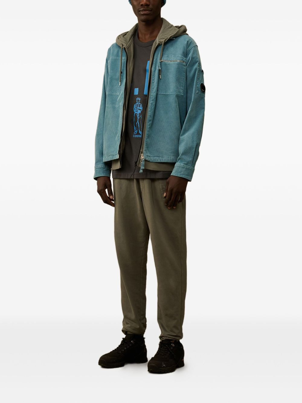 zip-up hoodie - 2