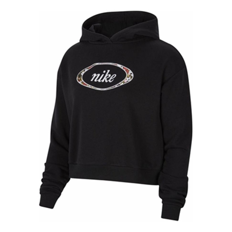(WMNS) Nike Sportswear Hoodie Black CV1871-010 - 1