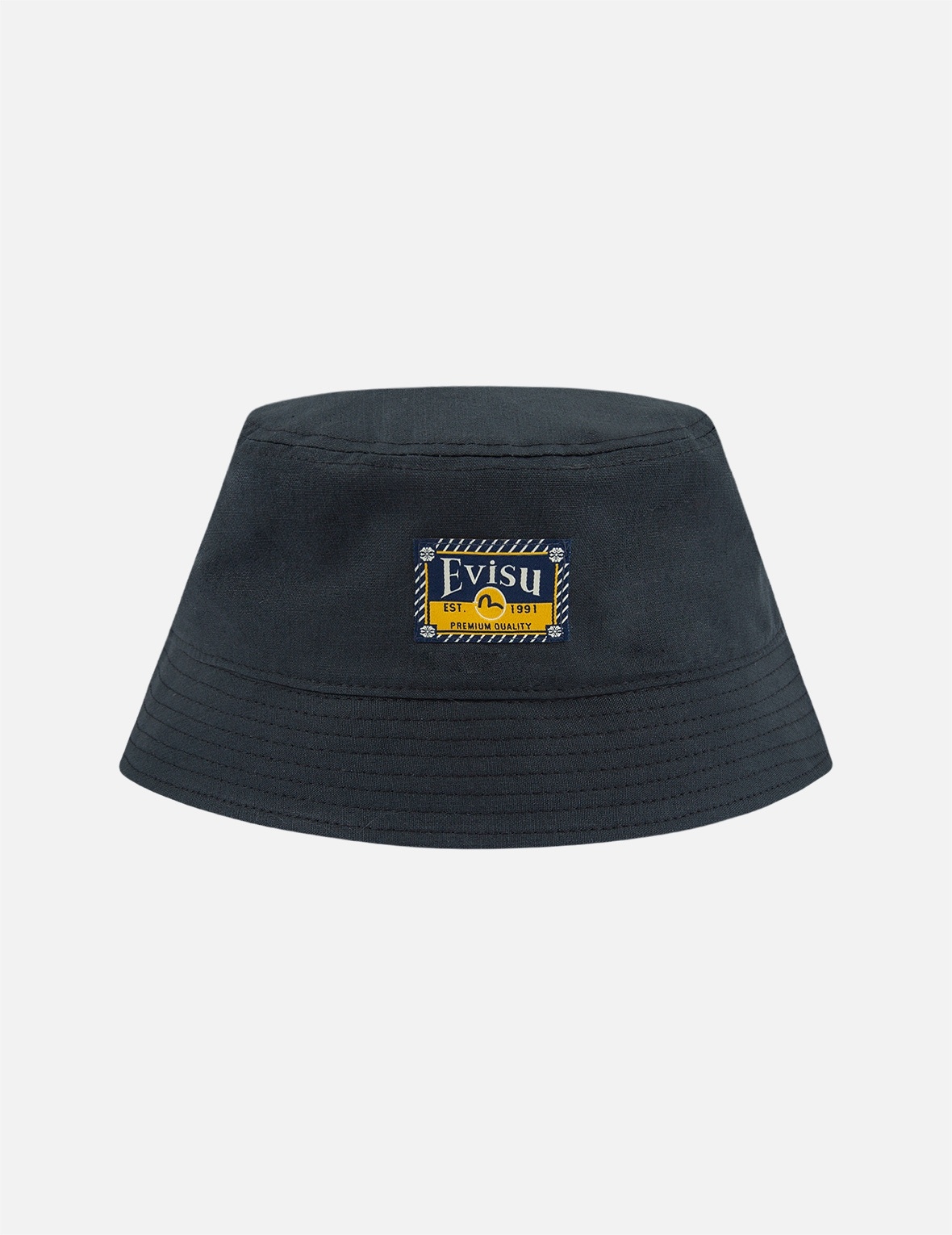 RETRO LOGO PRINT BUCKET HAT - 2