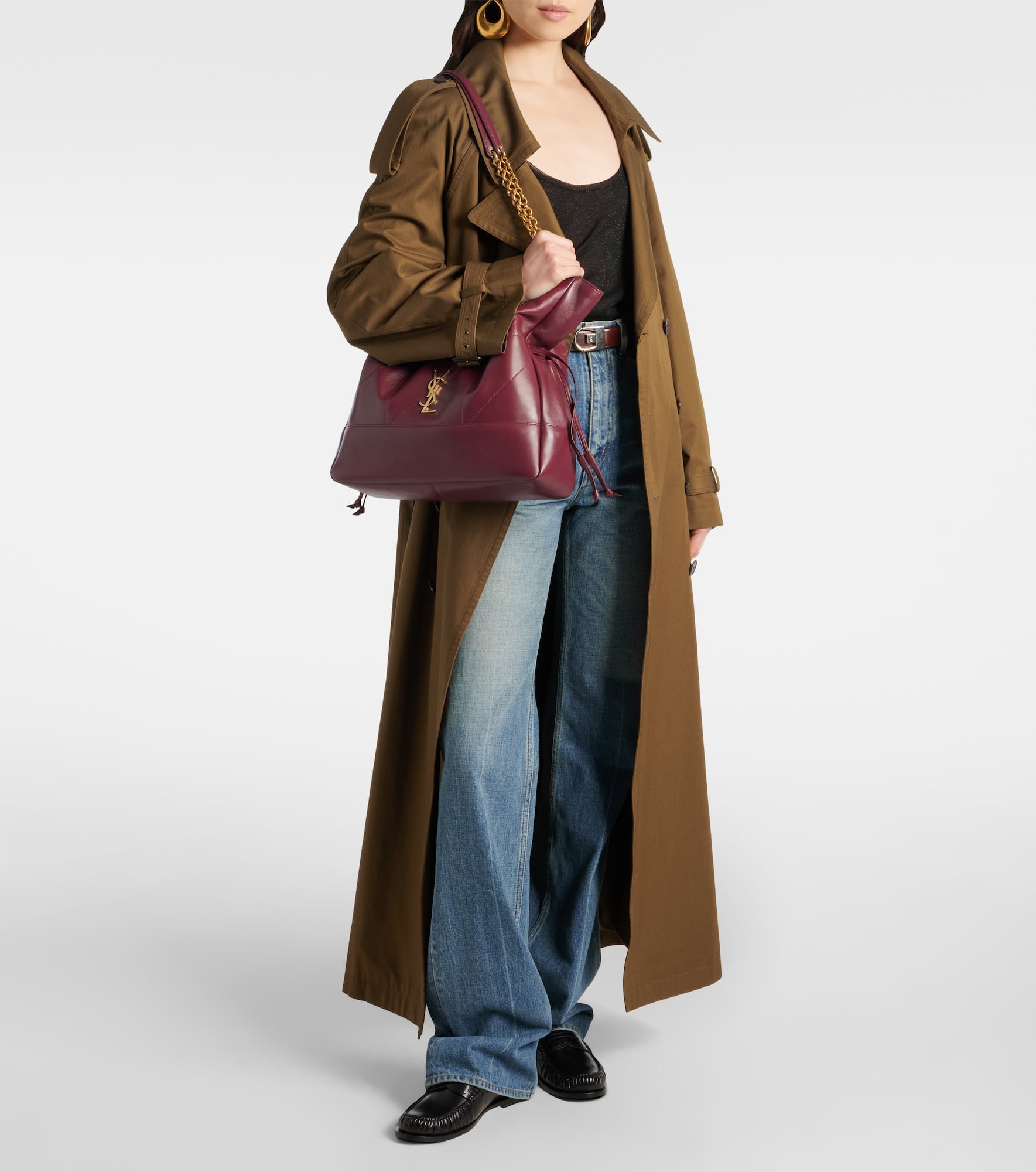 Jamie 4.3 Large leather shoulder bag - 5