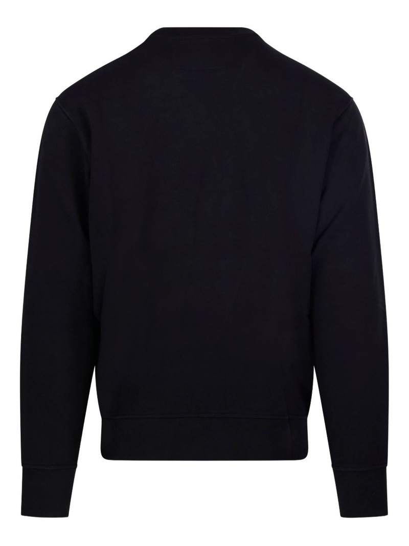 C.P. Company logo-embroidered crew-neck sweatshirt outlook