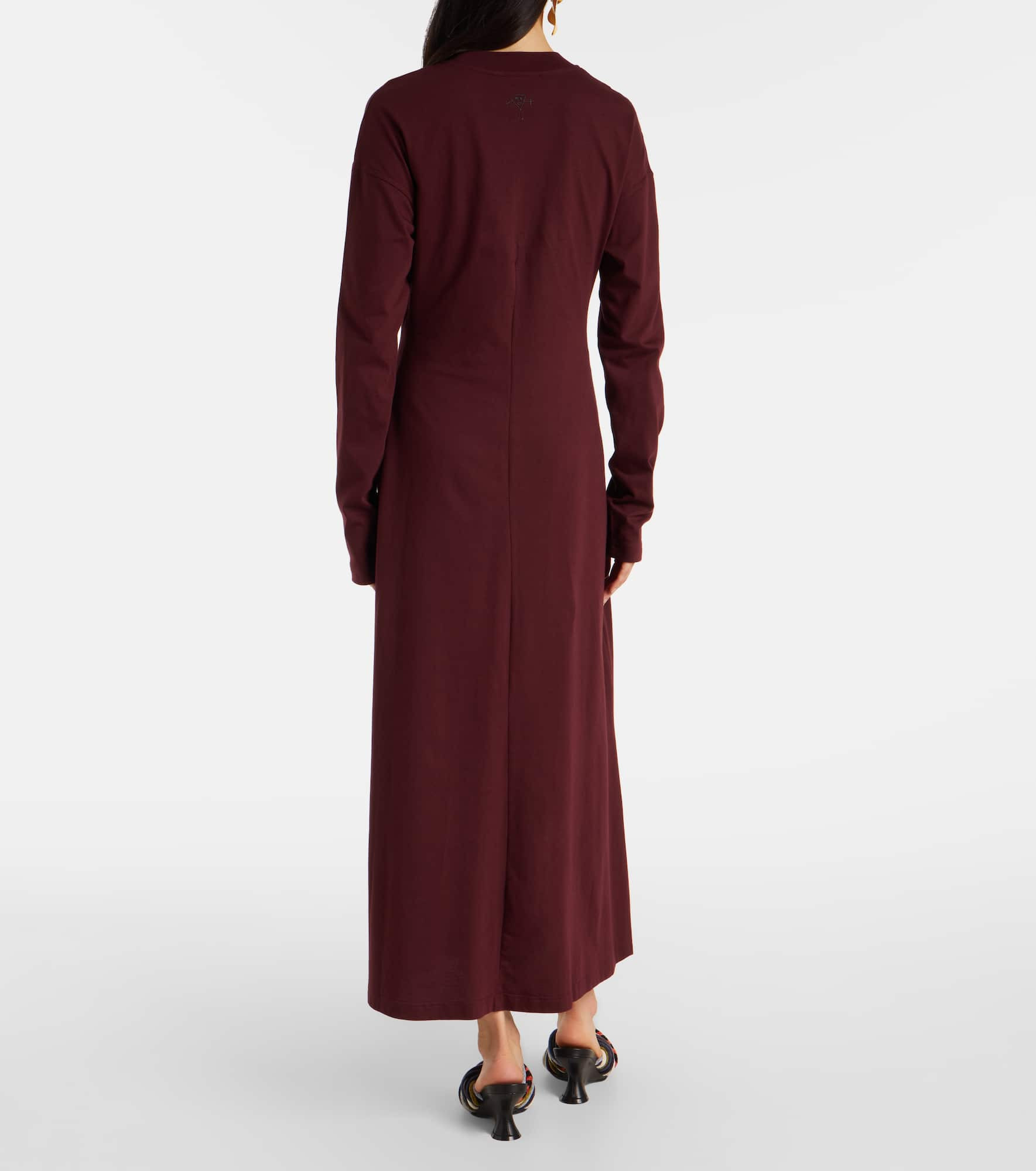 Cotton midi dress - 3