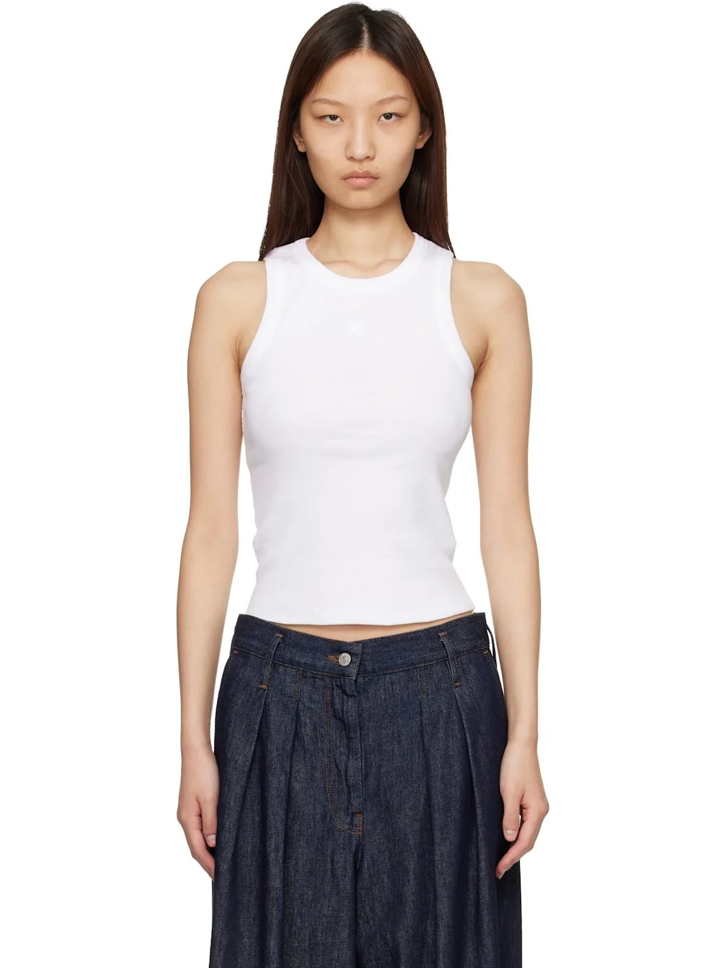 White Philips Tank Top - 1