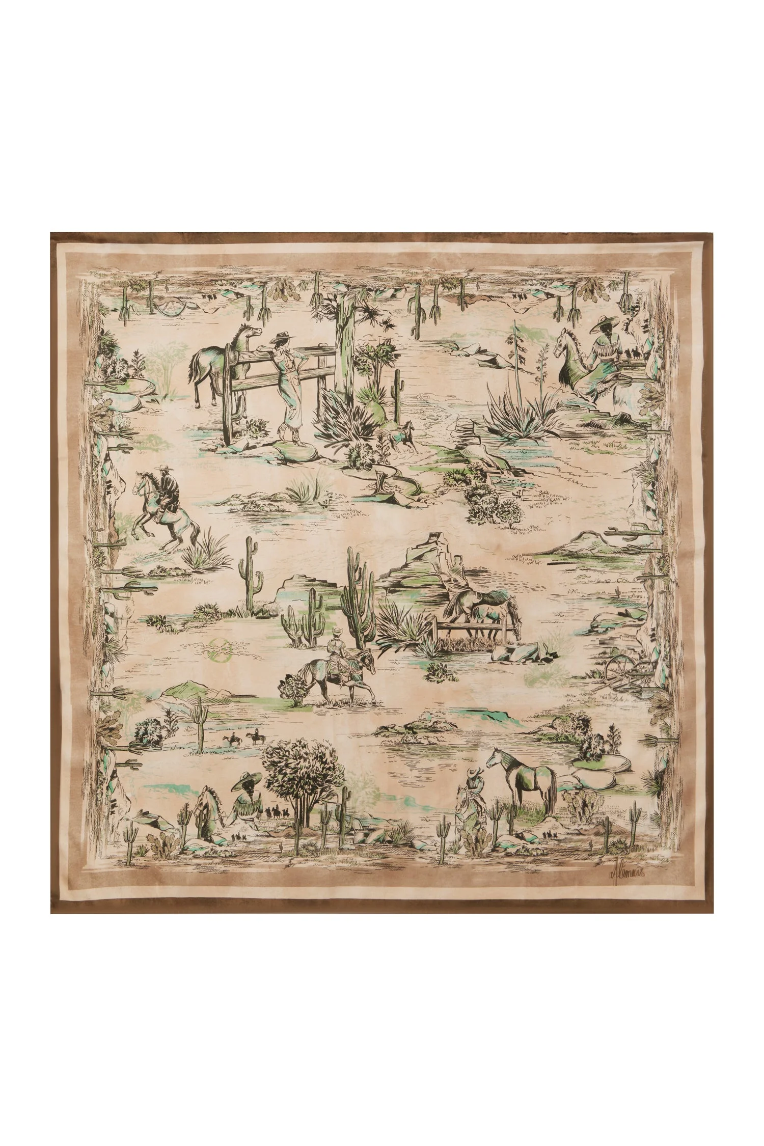 Scout Silk Scarf - 1
