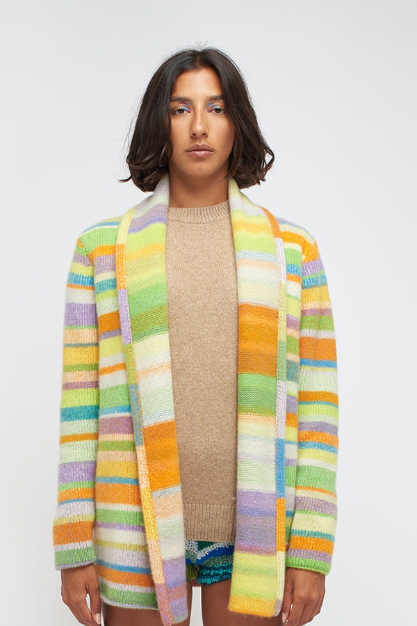 STRIPE ITALY SMOKING JACKET - 2