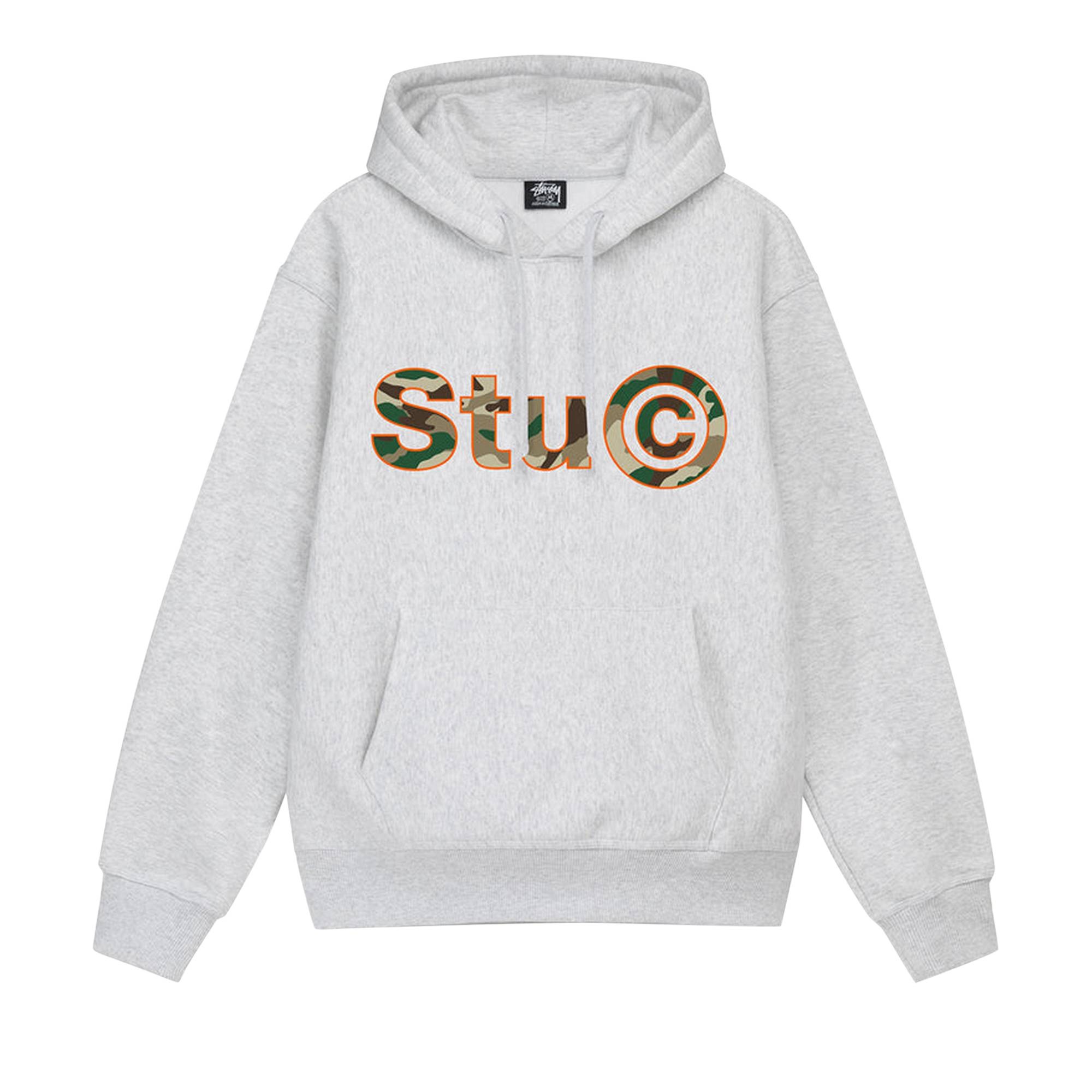 Stussy Stu C. Hoodie 'Ash Heather' - 1