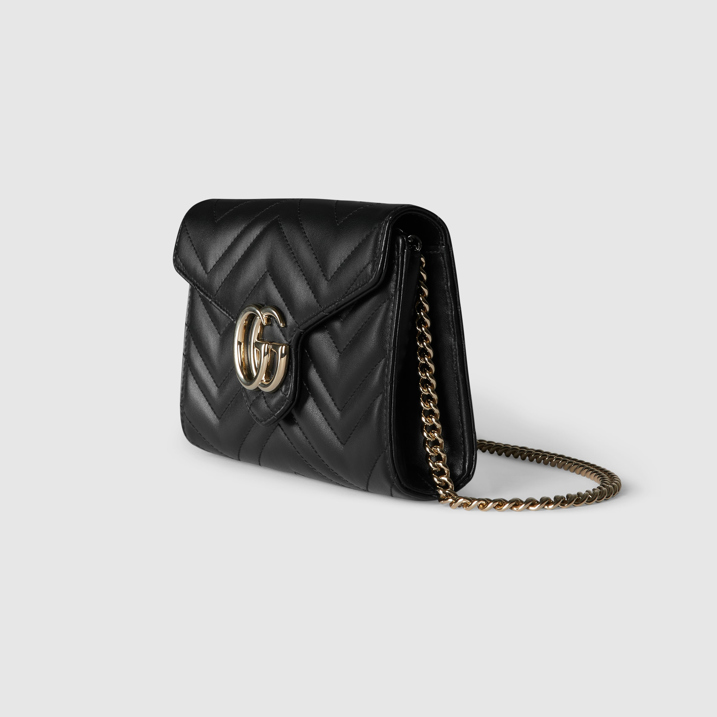 GG Marmont wallet on chain - 2