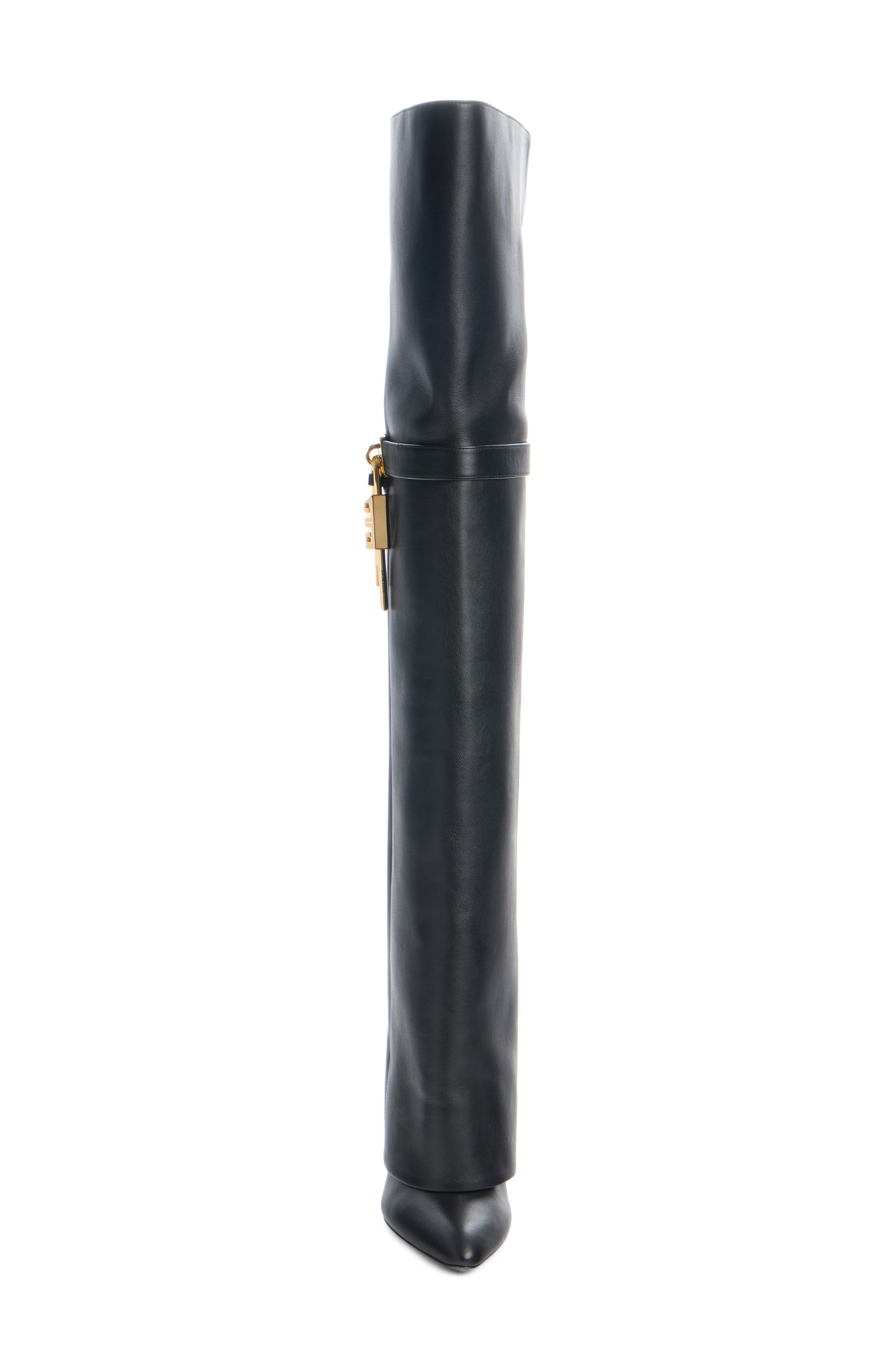 Givenchy Shark Lock Over the Knee Boot in Black at Nordstrom - 4