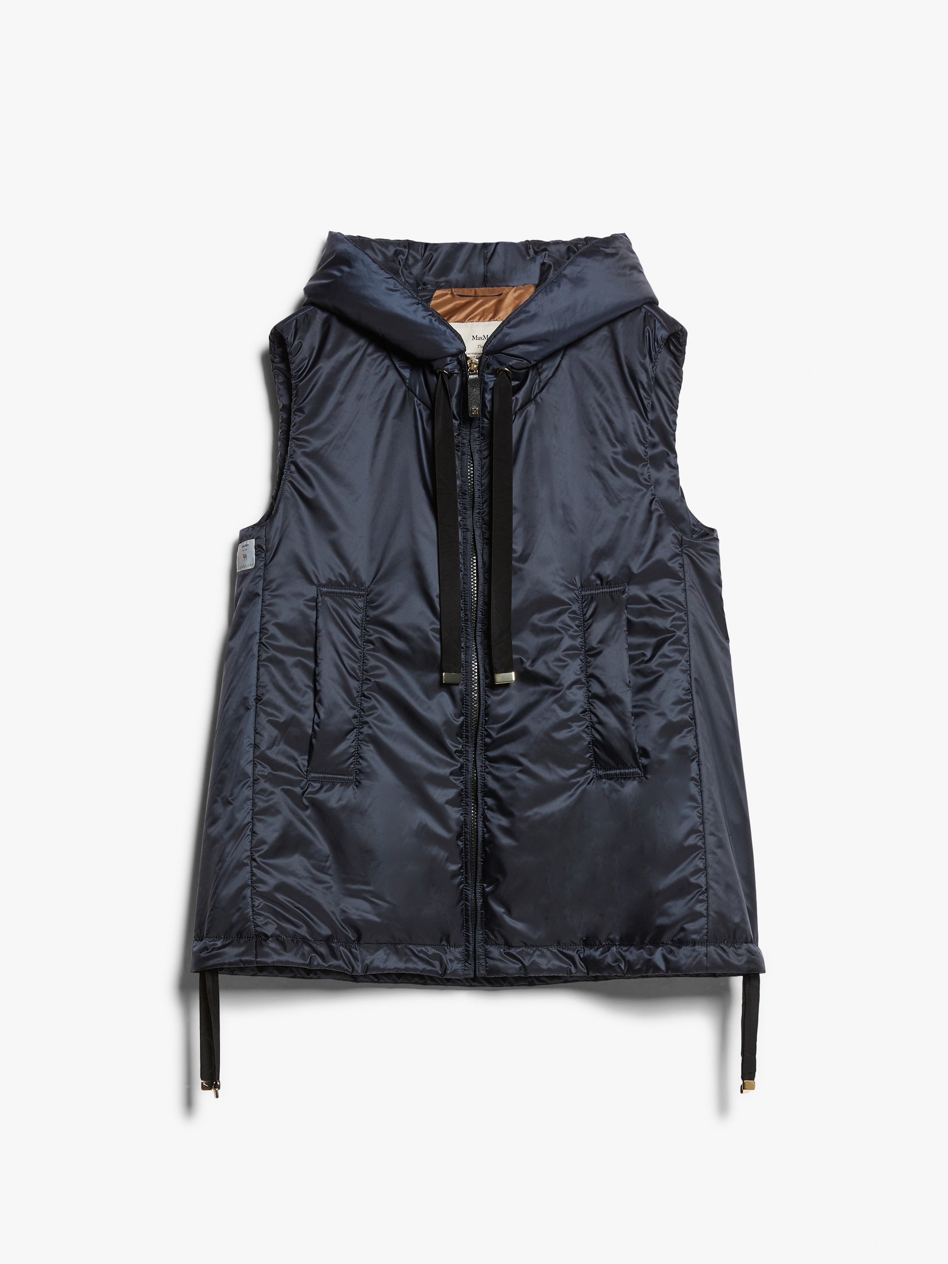 GREENGO Water-repellent technical canvas gilet - 1
