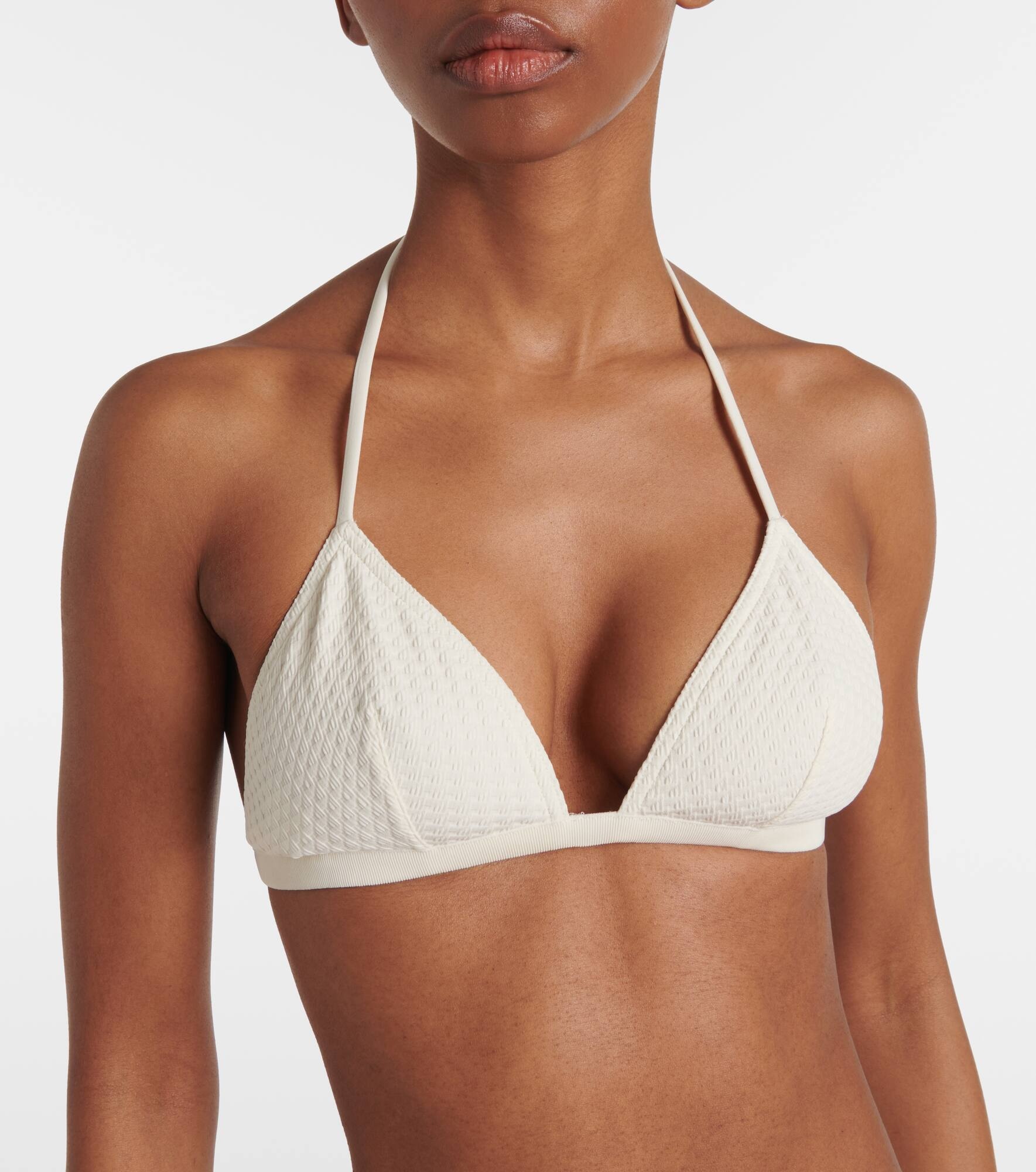 Extra jacquard bikini top - 4