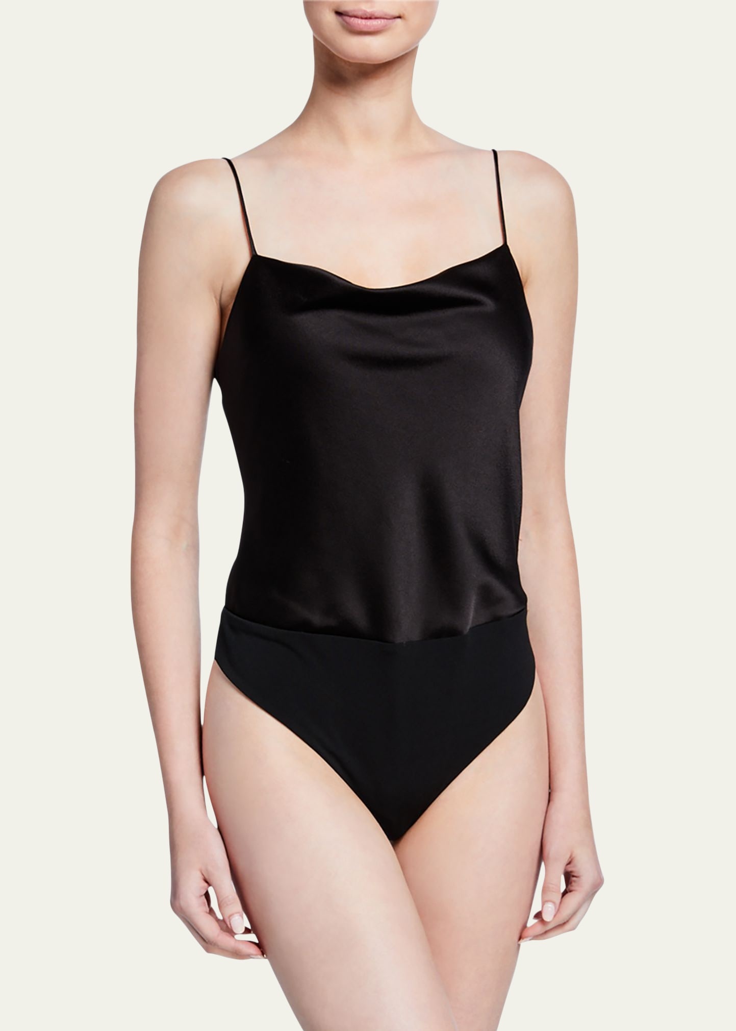 Harmon Satin Bodysuit - 4