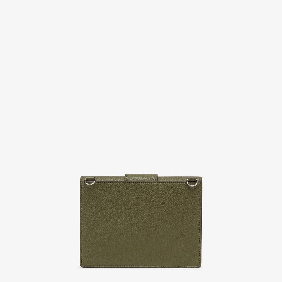 Green leather bag - 3