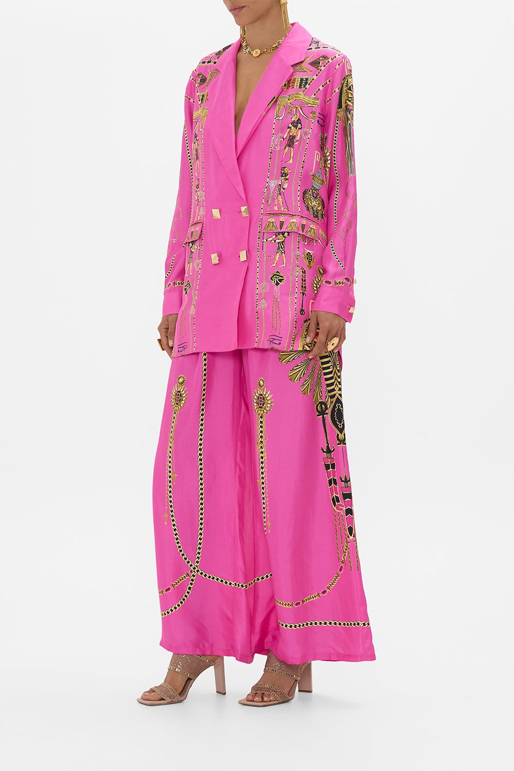 TUCK FRONT PANT - 4