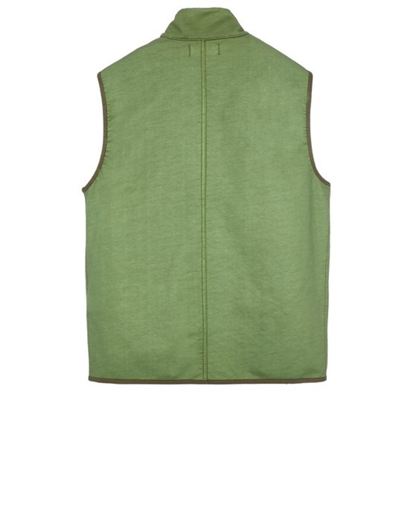 Stone Island G0729 FELPA DIAGONALE GOMMATA_GARMENT DYED OLIVE GREEN outlook