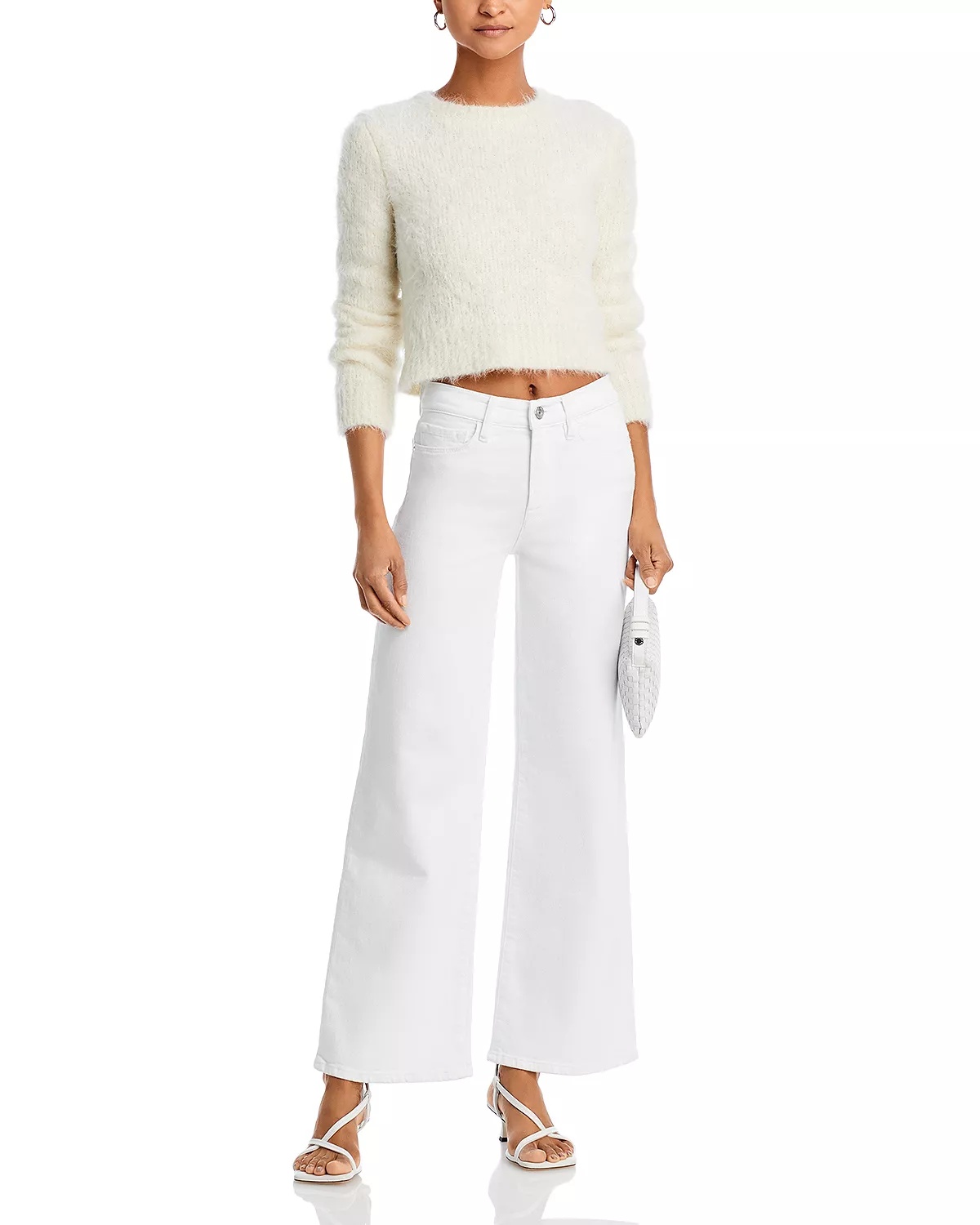 FRAME Le Slim Palazzo High Rise Wide Leg Jeans - 2