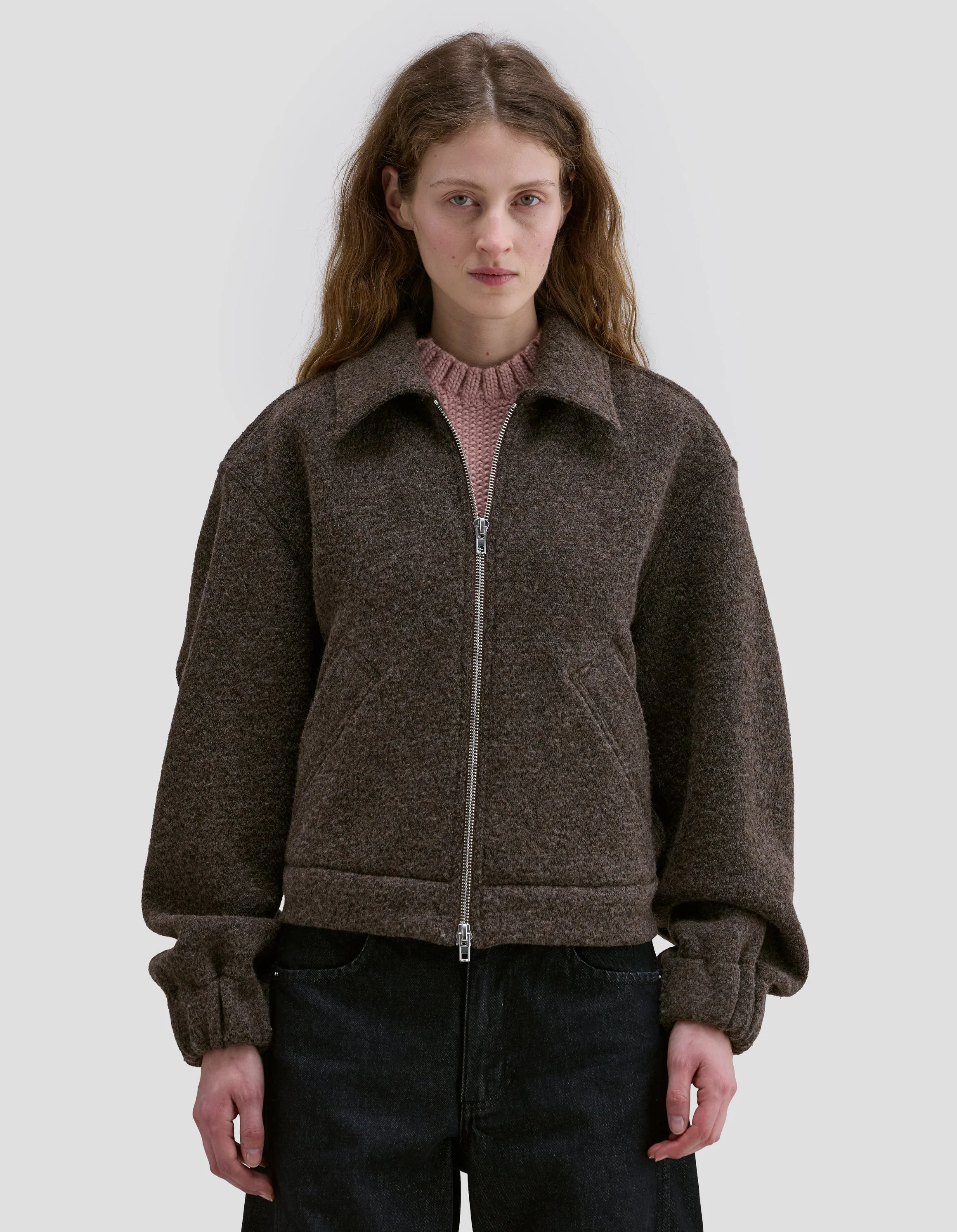 WOOLEN BOMBER - 1