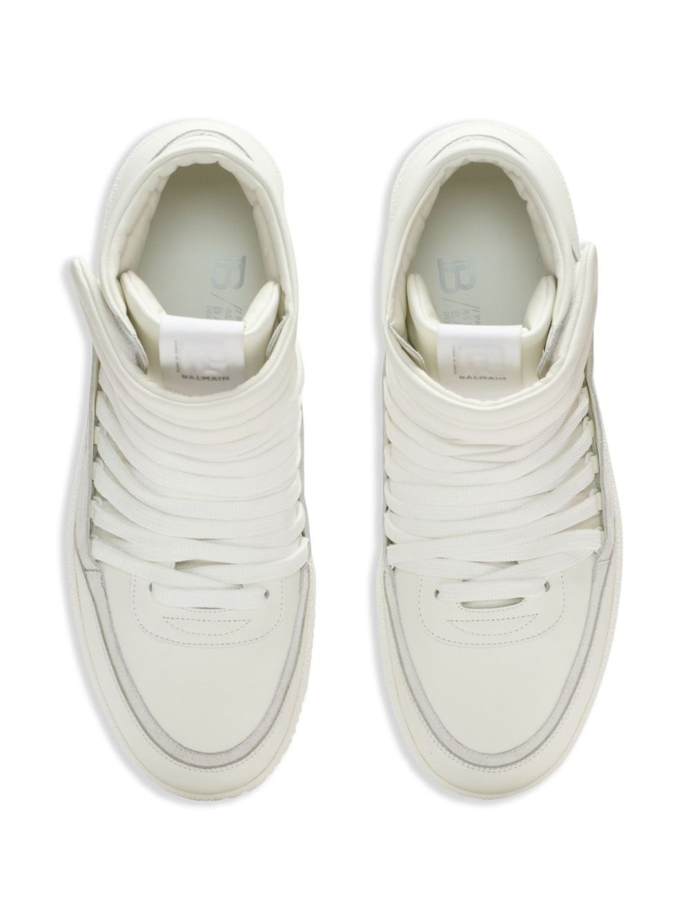 leather sneakers - 4