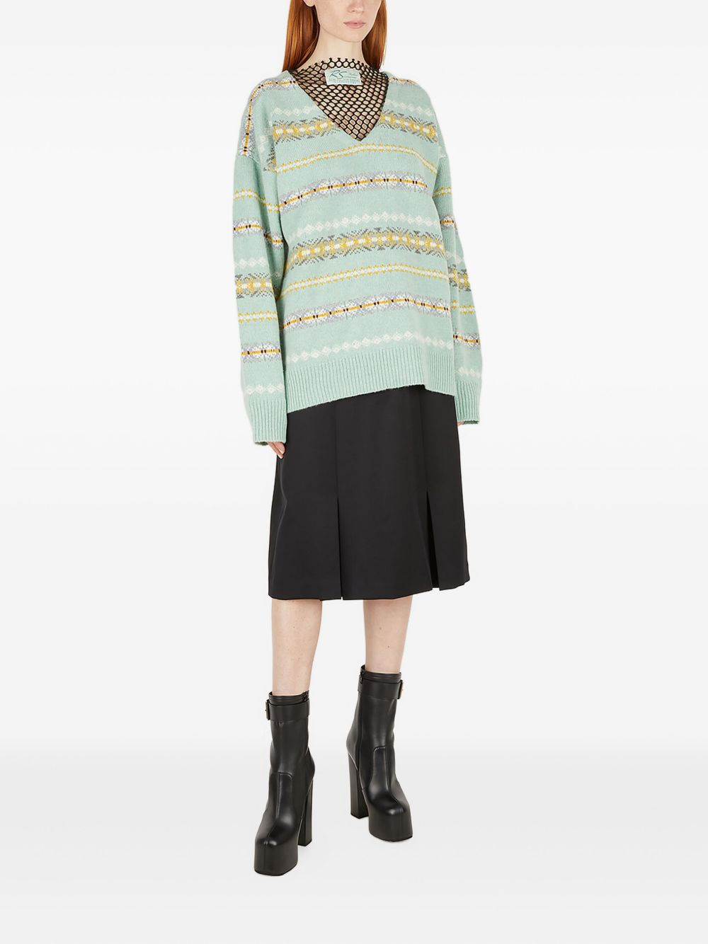 A-line midi skirt - 2