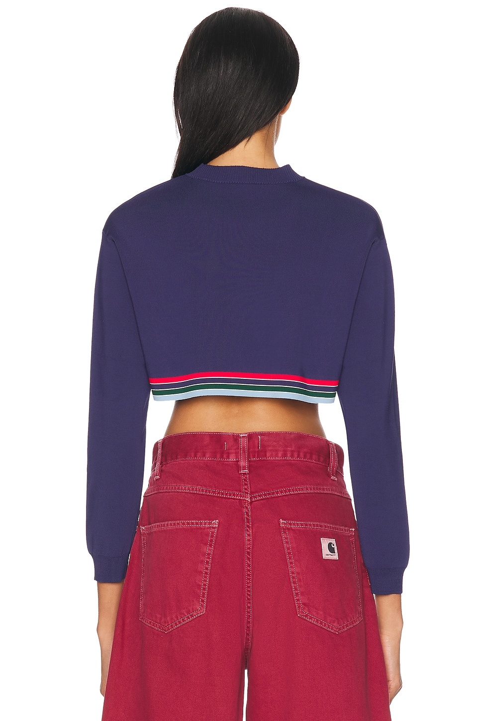 Baseball Cropped Tee - 3