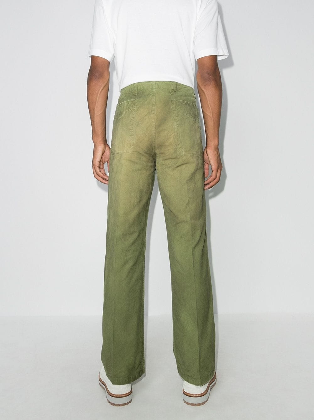 Gifford straight-leg faded-effect trousers - 3