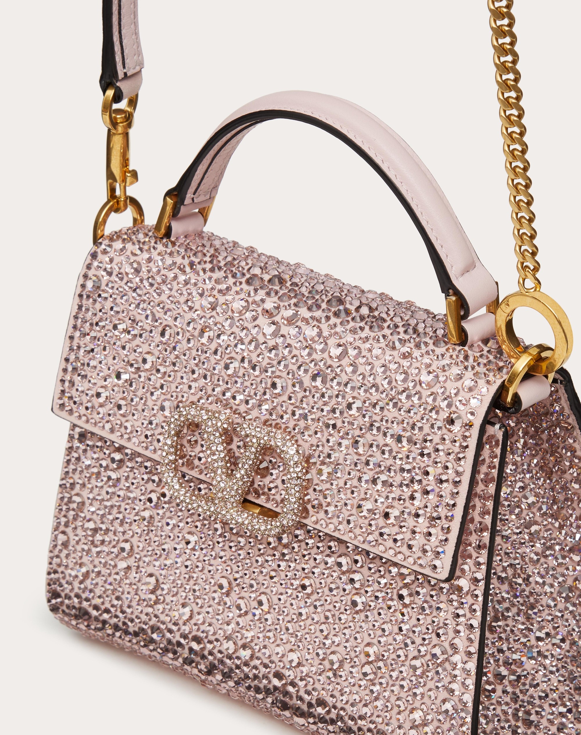 VSLING MINI HANDBAG WITH SPARKLING EMBROIDERY - 5